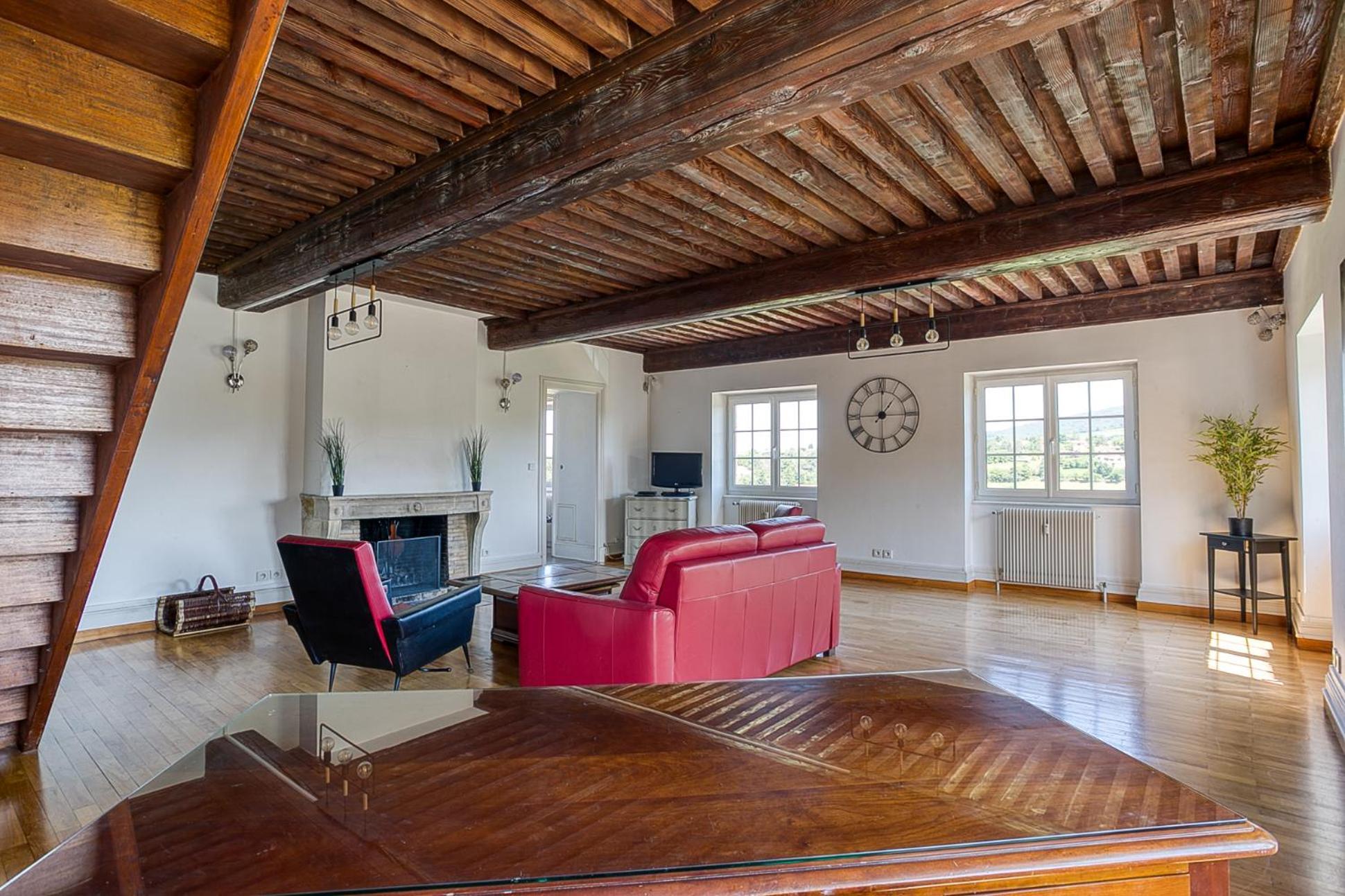 Sejourner Au Chateau De La Roue Grand Appartement Lissieu Exteriér fotografie