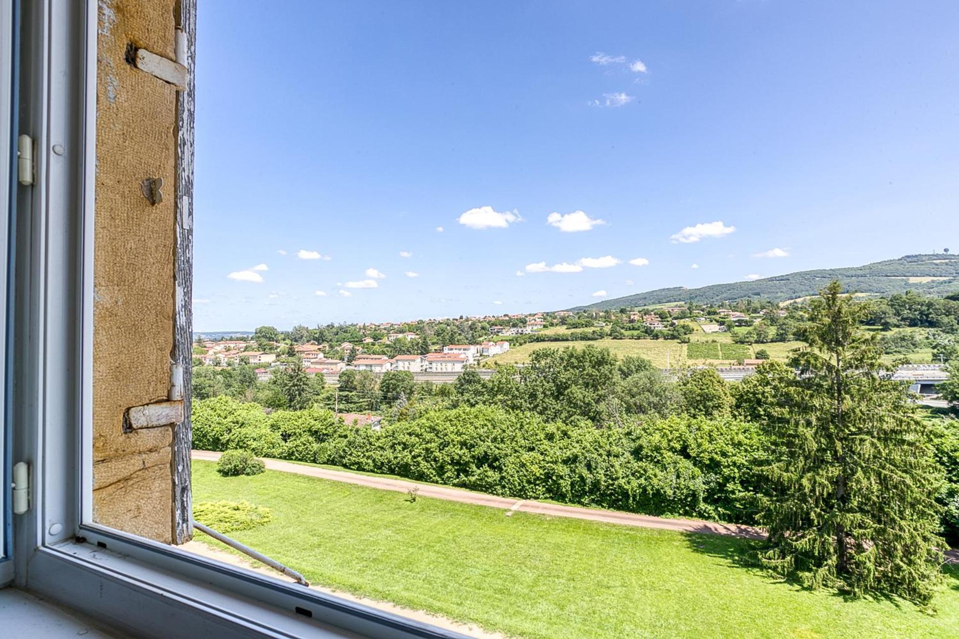 Sejourner Au Chateau De La Roue Grand Appartement Lissieu Exteriér fotografie