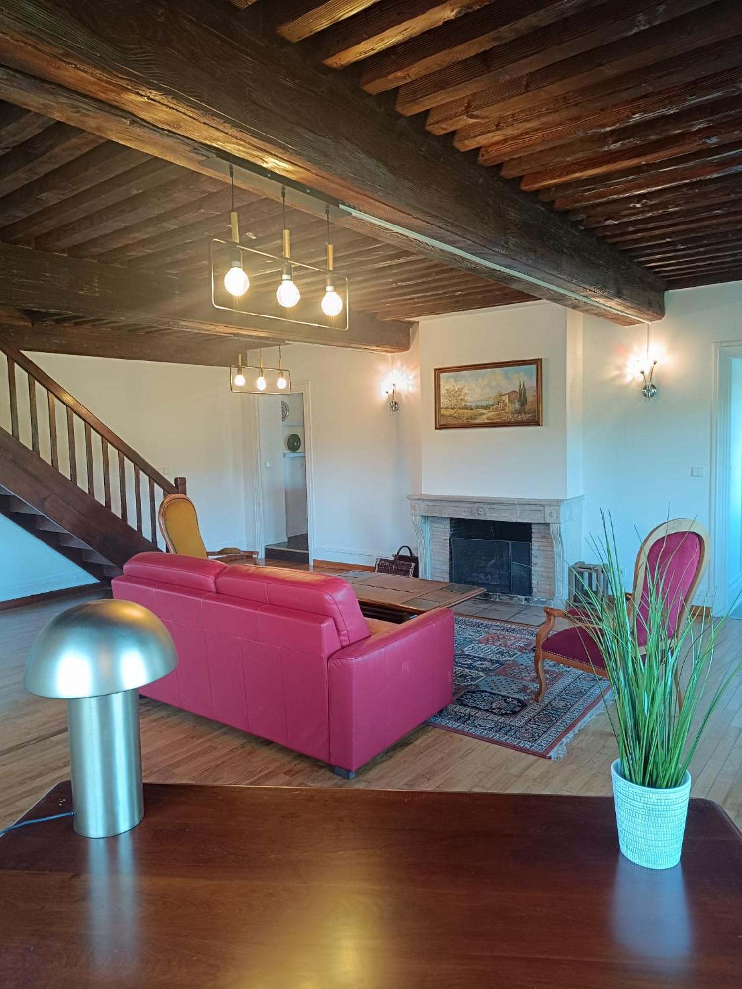 Sejourner Au Chateau De La Roue Grand Appartement Lissieu Exteriér fotografie